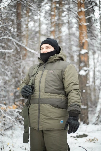 Костюм Егерь (Кошачий глаз/Хаки) Зима (-45°)